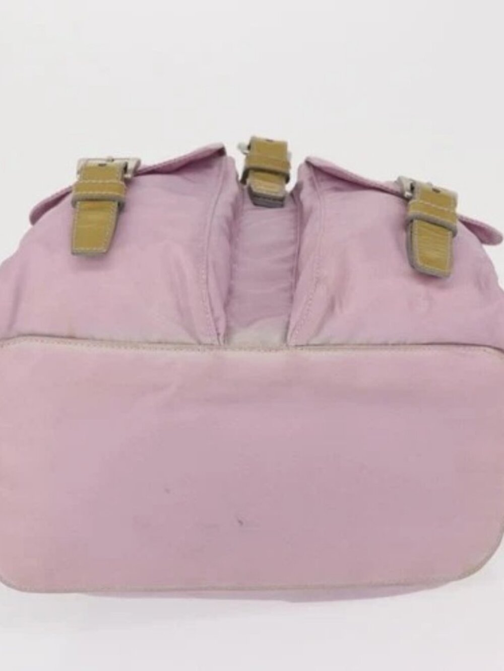 PRADA Backpack Nylon Pink Silver Auth 163327A - Picture 5 of 16